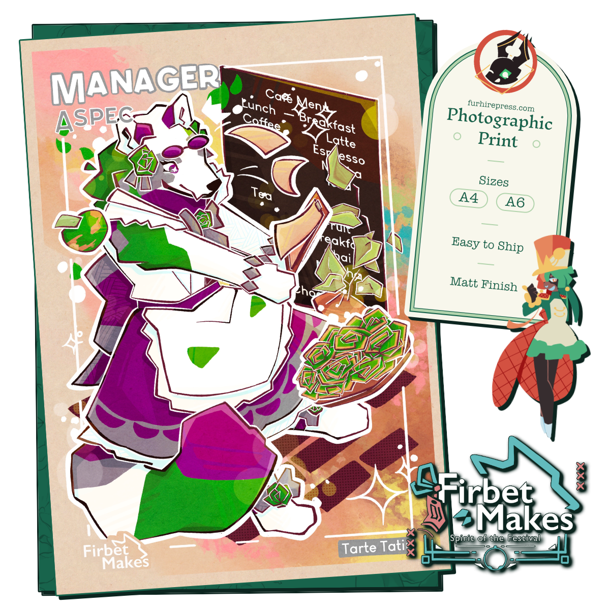 Cafe Wolves Print Series