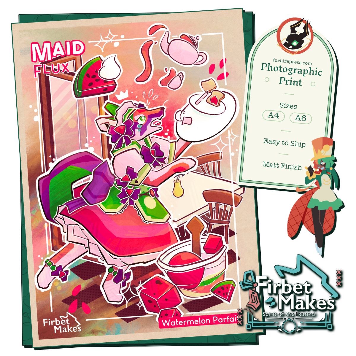 Cafe Wolves Print Series