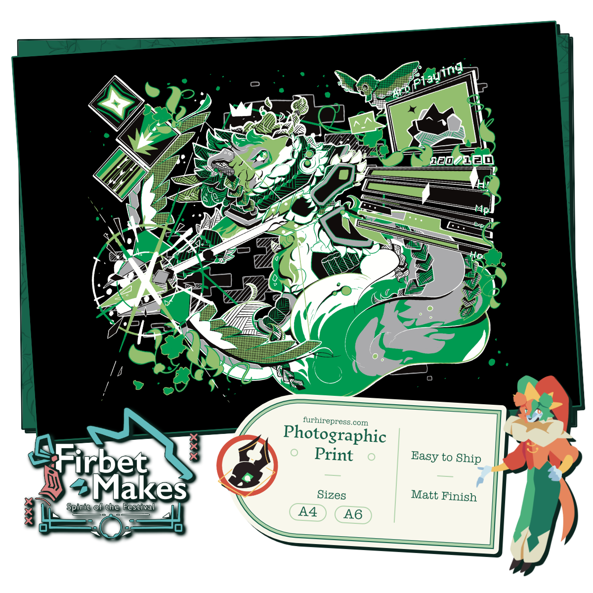 RPG Class Wolves Print Series Secondary image