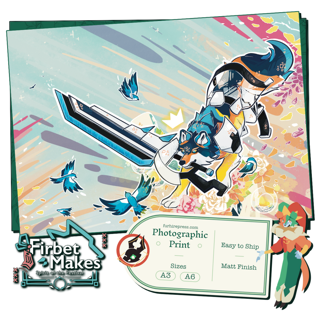 Sci-Knight Wolves Print Series