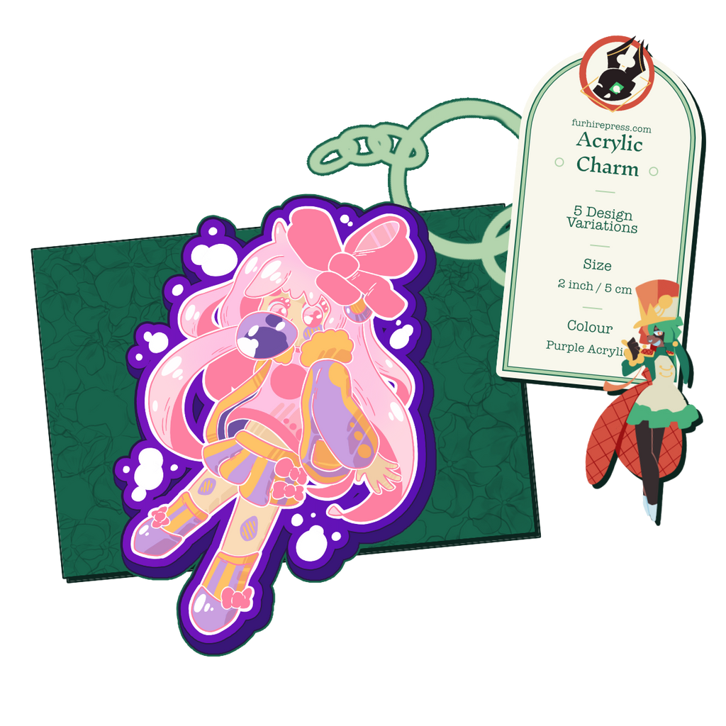 Candy Pop Acrylic Keyring Series