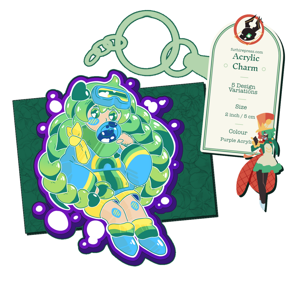 Candy Pop Acrylic Keyring Series