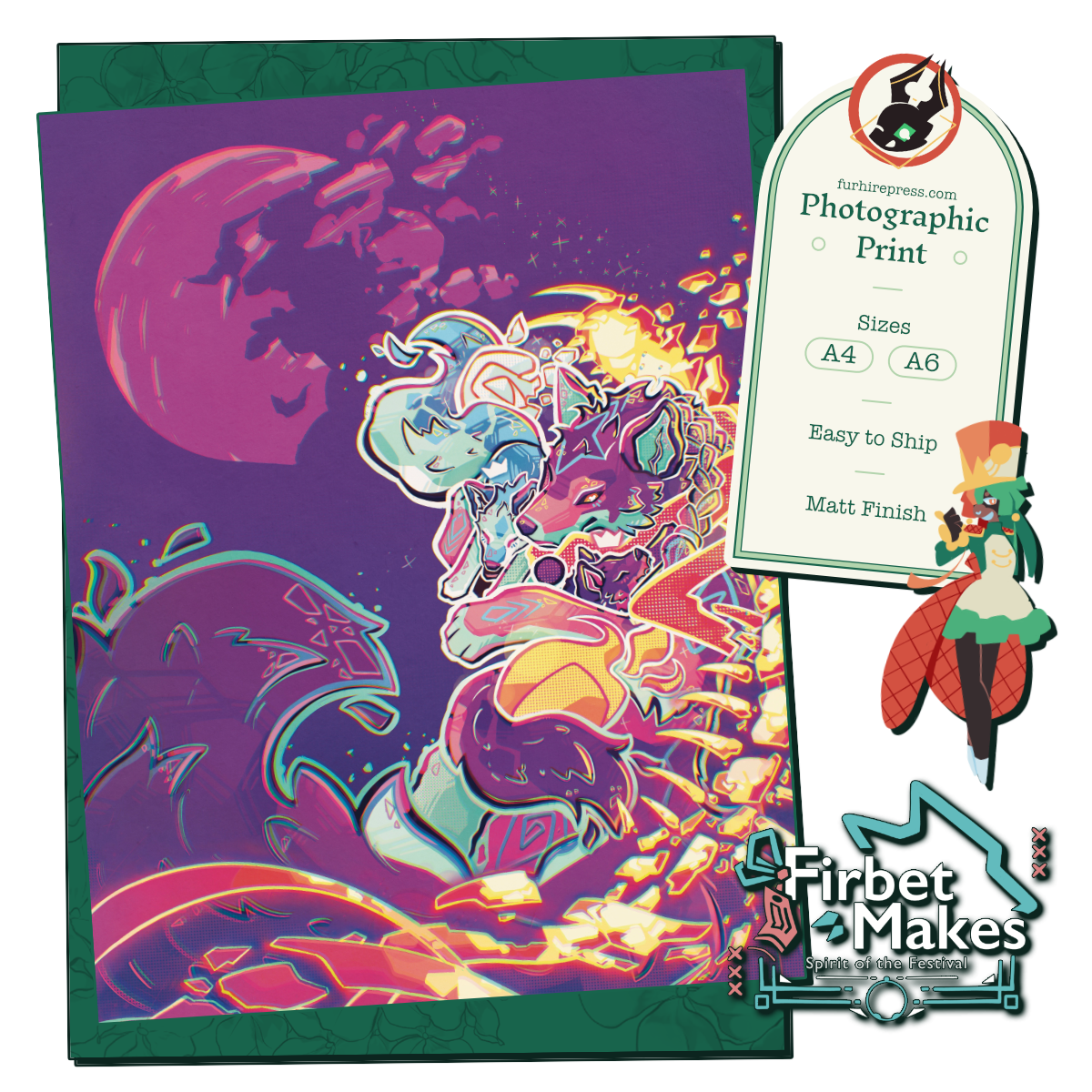 Release From the Fate That Binds Me Print