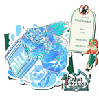 Milk Cats Sticker Series