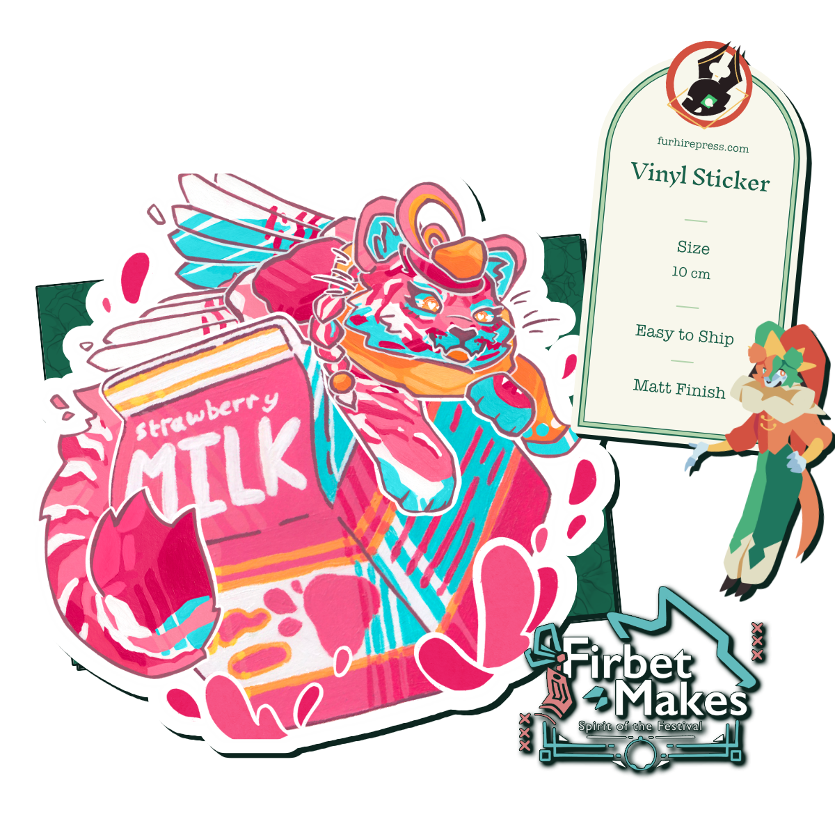 Milk Cats Sticker Series Main image