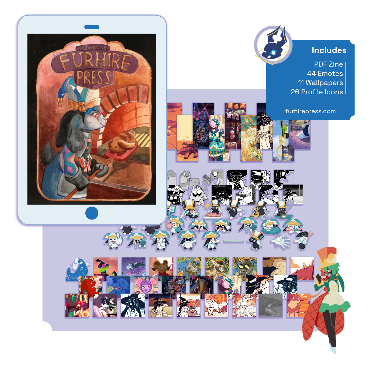 Furhire Press Vol 1 - A World Connected (Digital)