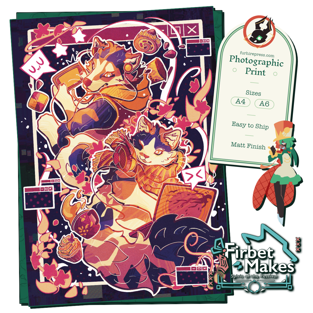 Online Friendship Print Main image